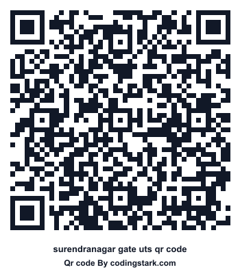 Surendranagar Gate UTS QR Code