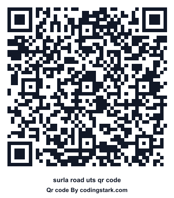 Surla Road UTS QR Code