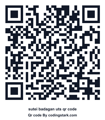 Sutei Badagan UTS QR Code