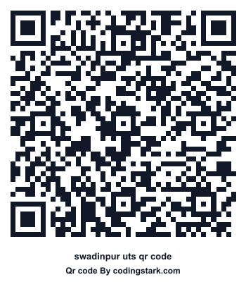 Swadinpur UTS QR Code