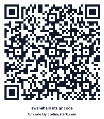 Swamihalli UTS QR Code
