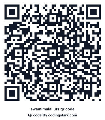 Swamimalai UTS QR Code