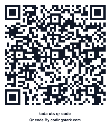 Tada UTS QR Code
