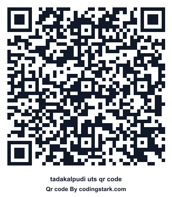 Tadakalpudi UTS QR Code