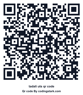 Tadali UTS QR Code