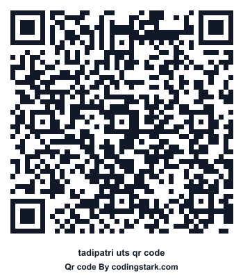 Tadipatri UTS QR Code