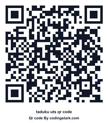 Taduku UTS QR Code