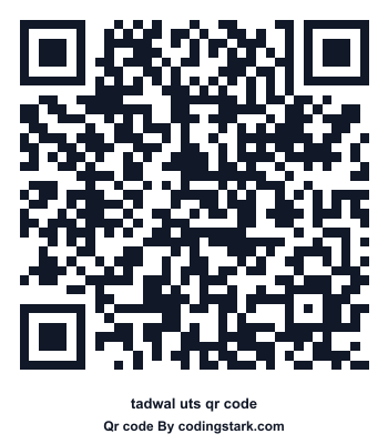 Tadwal UTS QR Code