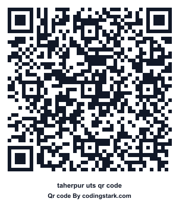 Taherpur UTS QR Code