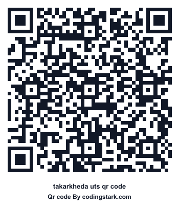 Takarkheda UTS QR Code