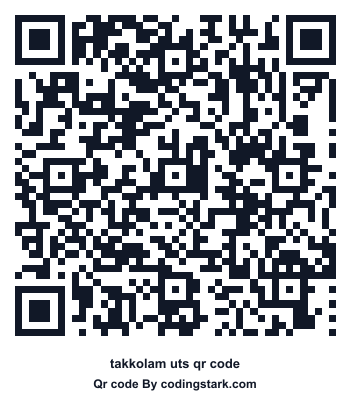 Takkolam UTS QR Code