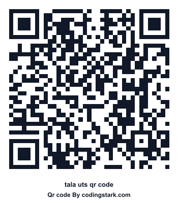 Tala UTS QR Code