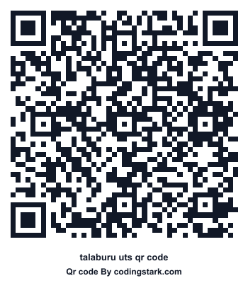 Talaburu UTS QR Code