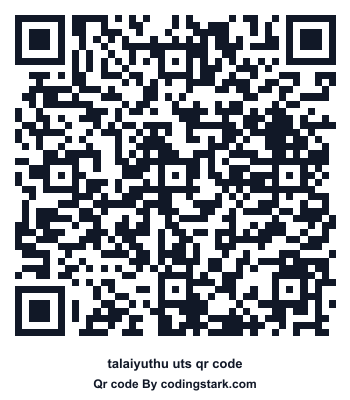 Talaiyuthu UTS QR Code