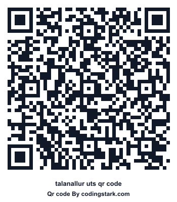 Talanallur UTS QR Code