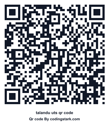 Talandu UTS QR Code