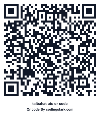 Talbahat UTS QR Code