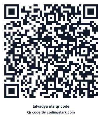 Talvadya UTS QR Code