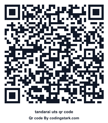 Tandarai UTS QR Code