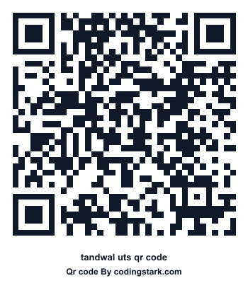 Tandwal UTS QR Code