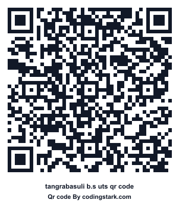 Tangrabasuli B.s UTS QR Code