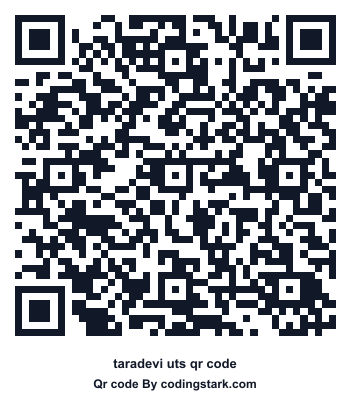 Taradevi UTS QR Code