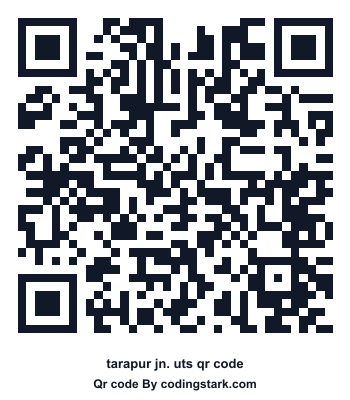Tarapur Jn. UTS QR Code