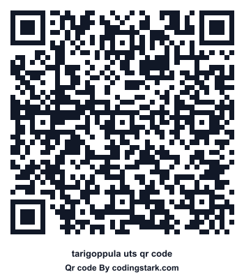 Tarigoppula UTS QR Code