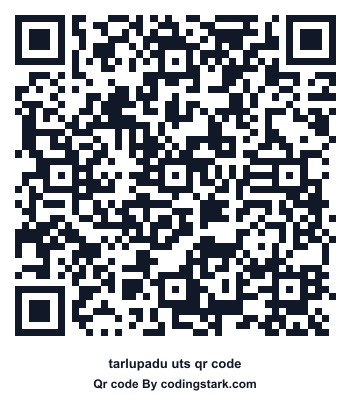 Tarlupadu UTS QR Code