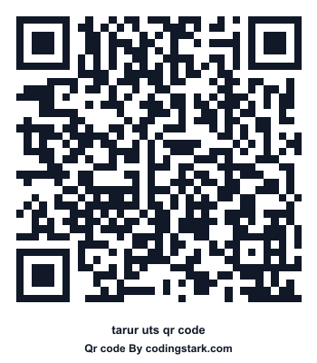 Tarur UTS QR Code