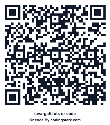 Tavargatti UTS QR Code