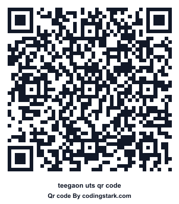 Teegaon UTS QR Code