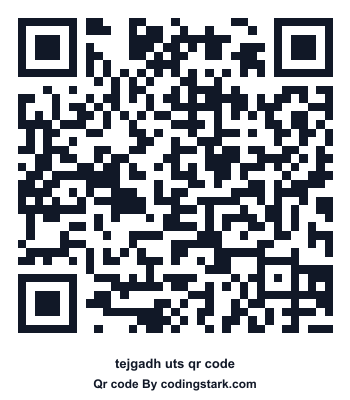 Tejgadh UTS QR Code
