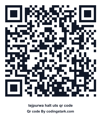 Tejpurwa Halt UTS QR Code