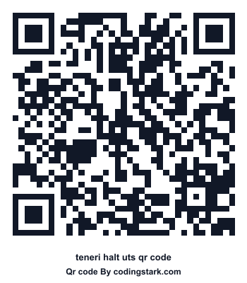 Teneri Halt UTS QR Code