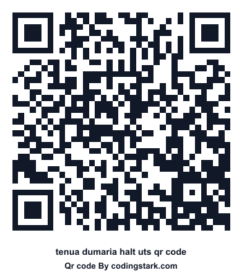 Tenua Dumaria Halt UTS QR Code