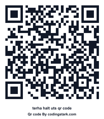 Terha Halt UTS QR Code