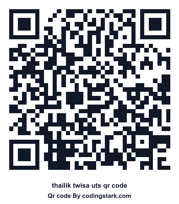 Thailik Twisa UTS QR Code
