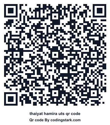 Thaiyat Hamira UTS QR Code