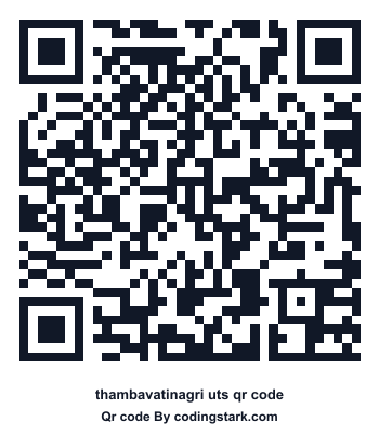 Thambavatinagri UTS QR Code