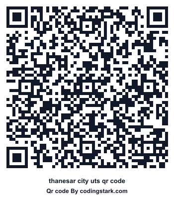 Thanesar City UTS QR Code