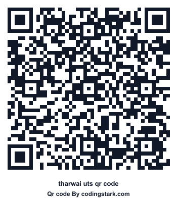 Tharwai UTS QR Code