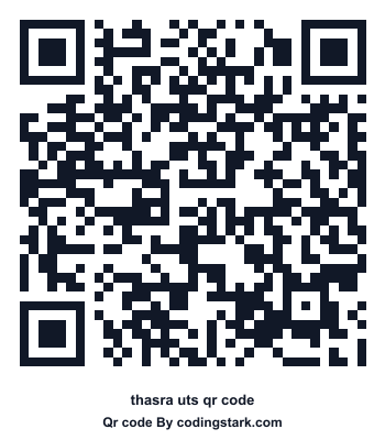 Thasra UTS QR Code