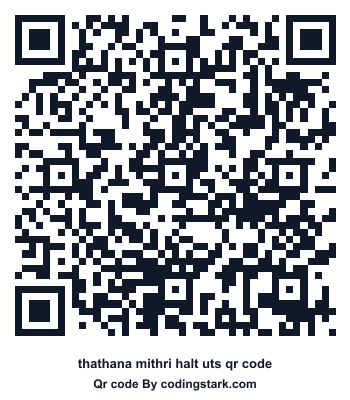 Thathana Mithri Halt UTS QR Code