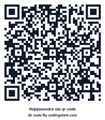 Thippasandra UTS QR Code