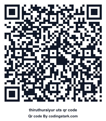 Thiruthuraiyur UTS QR Code