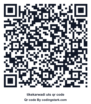 Tikekarwadi UTS QR Code