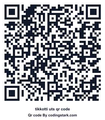 Tikkotti UTS QR Code