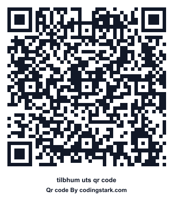 Tilbhum UTS QR Code