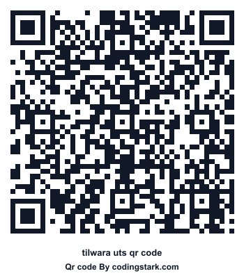 Tilwara UTS QR Code
